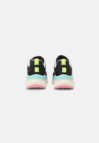 Skechers Sport D'LUX WALKER - Sapatilhas - black/multi/white/silver