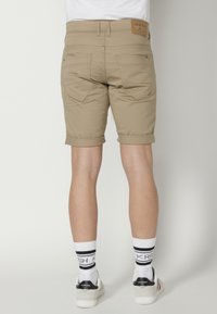 Koroshi STRETCH STRET - Short en jean - camel