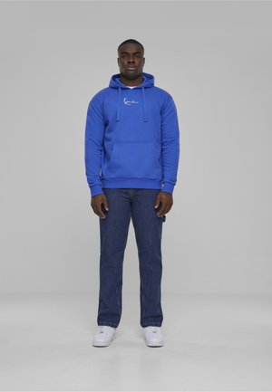 Karl Kani SMALL SIGNATURE ESSENTIAL HOODIE UNISEX - Sweat à capuche - blue