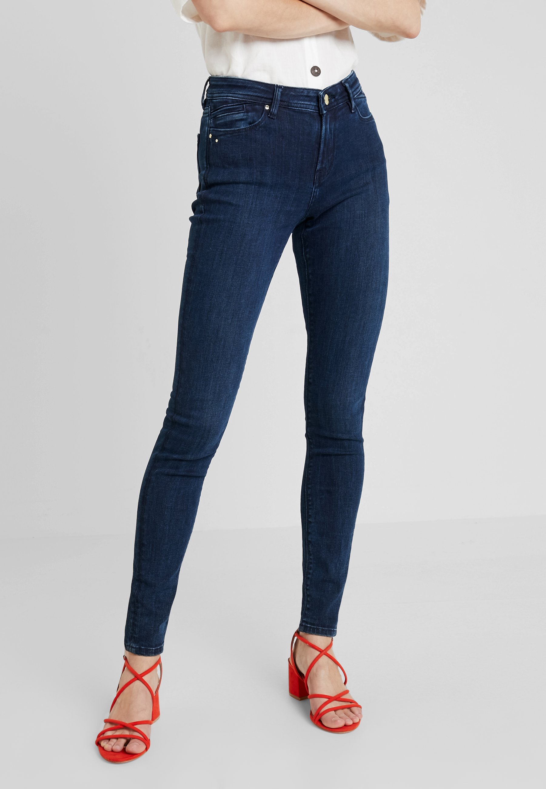 Esprit Jeans Skinny Fit blue dark wash Zalando.no edc by Esprit Jeans Skinny Fit - blue dark wash