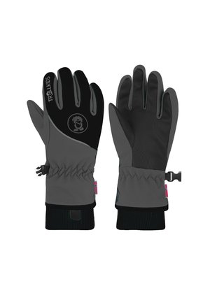 TROLLKIDS, KIDS TROLLTUNGA GLOVE UNISEX - Gloves - anthracite black