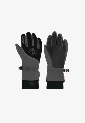 TROLLKIDS, KIDS TROLLTUNGA GLOVE UNISEX - Fingerhandschuh - anthracite black