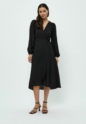 Desires ASTRA LONG SLEEVE MIDCALF - Day dress - black