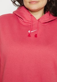 Nike Sportswear Sweatshirt com capuz - archaeo pink/white