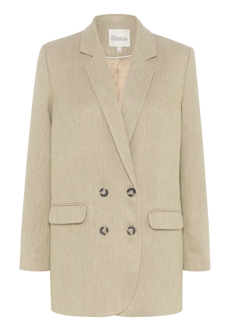 My Essential Wardrobe Halflange jas beige