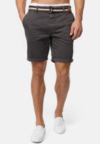 INDICODE JEANS INCUNNING - Shorts - raven