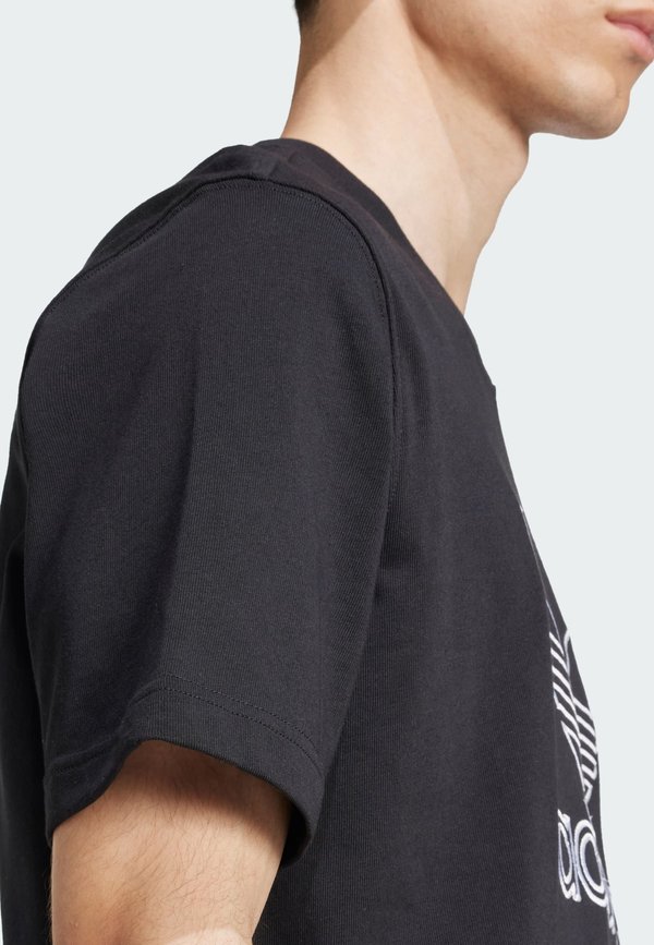 ADICOLOR OUTLINE TREFOIL - Print T-shirt4