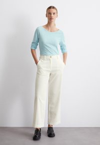 Marc O'Polo BOAT NECK - Pikkade varrukatega topp - morning sky