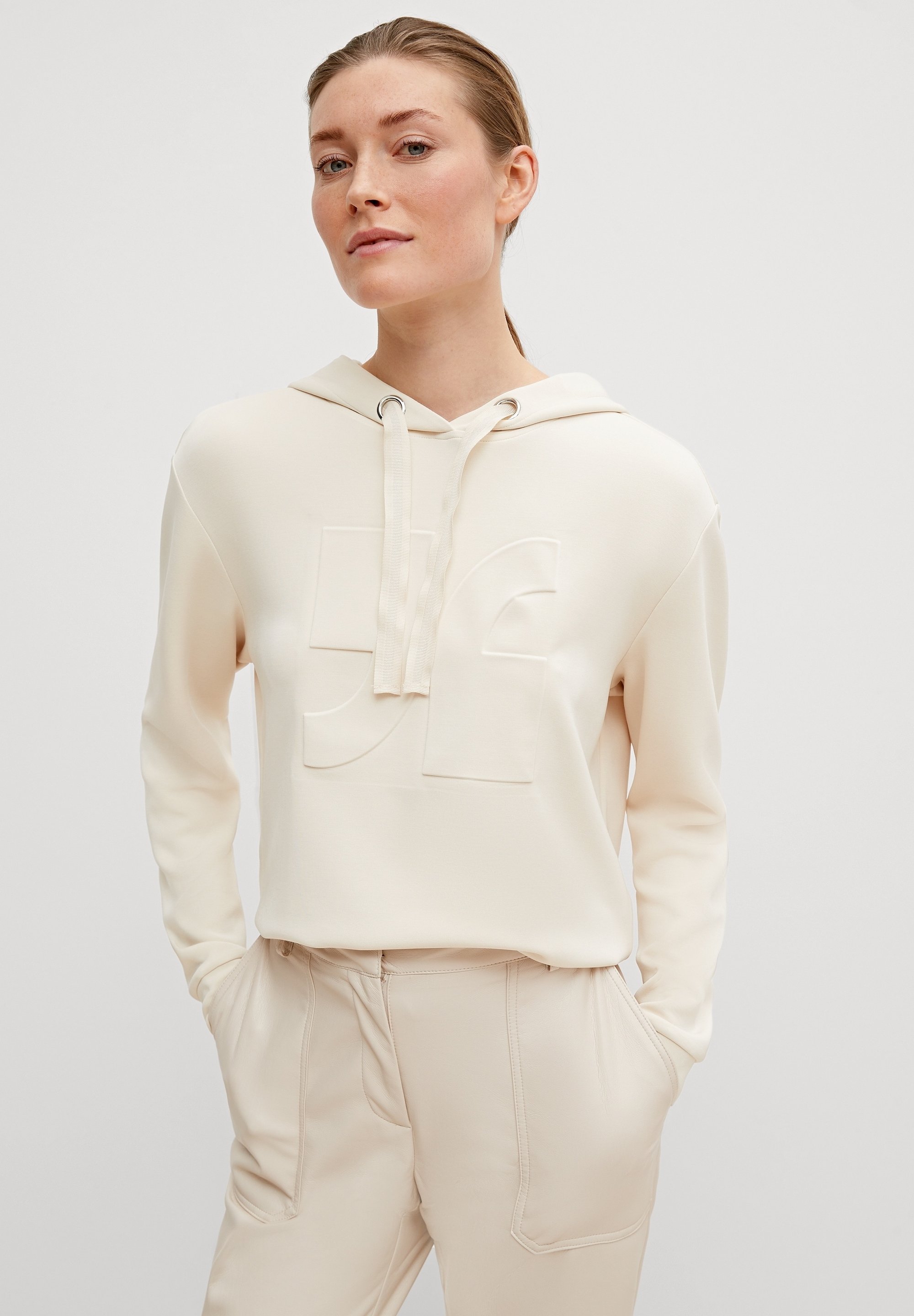 comma Hoodie - beige - Zalando.de