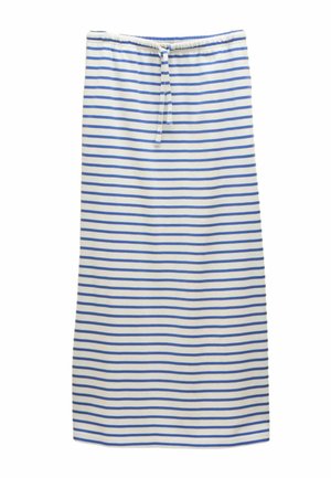 REGULAR FIT - PREMIUM - Jupe trapèze - blue white stripe