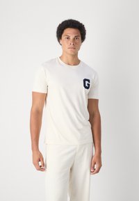GANT GRAPHIC - Print T-shirt - cream