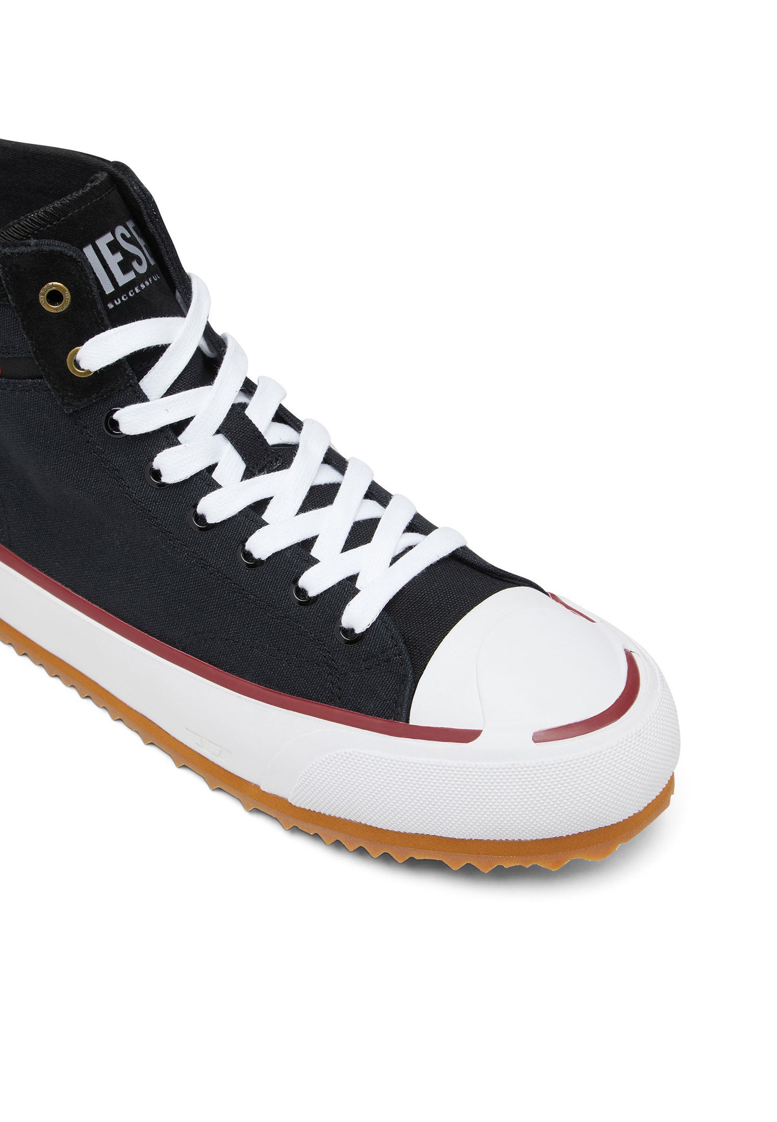 Diesel Sneakers hoog - black/zwart - Zalando.be
