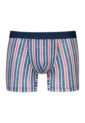 mey, LONG SHORTY SERIE TOWEL STRIPE - Kurze Boxershorts - hague blue
