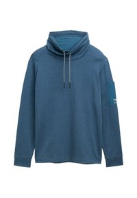 SNOOD - Langærmet T-shirt - teal grindle structure