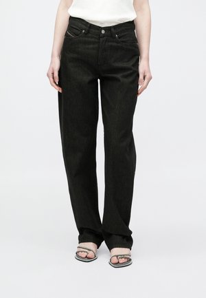 ELLZ - Džínsy mom - black denim