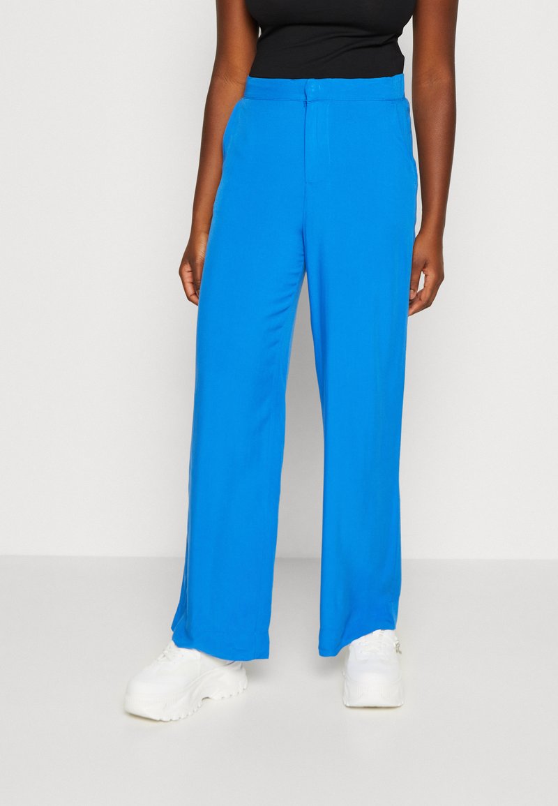 Gina Tricot RELAXED TROUSERS - Παντελόνι - strong blue