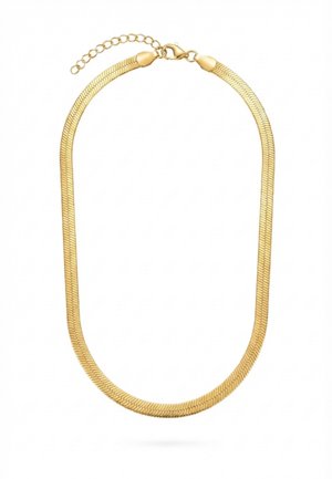 Winther Studio FLAT SNAKE 5MM - Collier - gold-colored plated