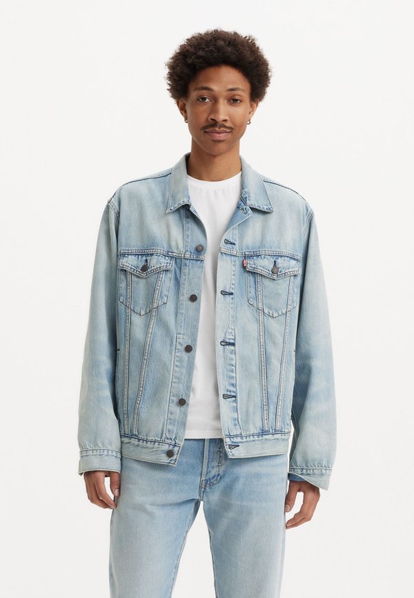 RELAXED FIT TRUCKER JACKET - Denim jacket - a bright light3