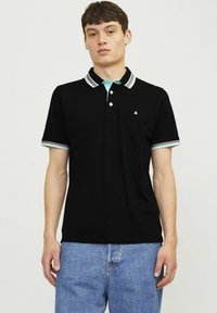 Jack & Jones PAULOS SS NOOS - Polo - black ink