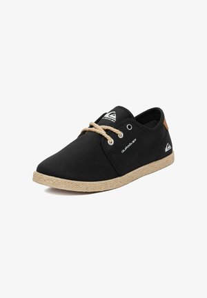 Quiksilver, QUIKSILVER ESPADRILLES MEN'S BLACK 5907964033950 - Alpargatas - black