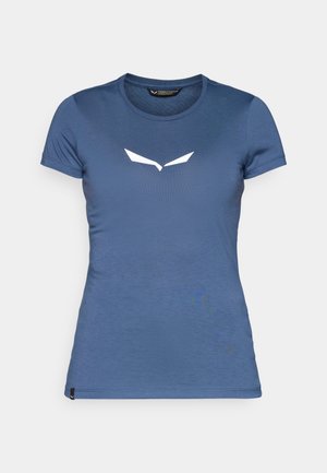 Salewa SOLID TEE - T-skjorte til trening - dark denim