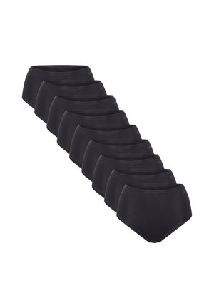 9-PACK GO DAILY HIGHWAIST - Slip - black