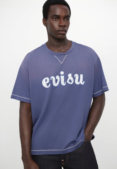 Evisu INSERTED DAICOCK JEANS - Vaqueros boyfriend - dark blue denim