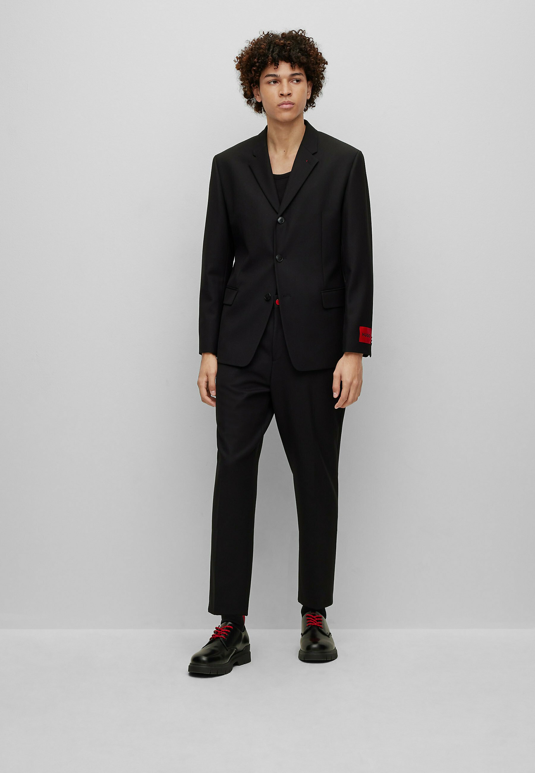 HUGO Herren Anzug – Eleganter Businessanzug Aus 52% Polyester, 43% Schurwolle & 5% Elasthan