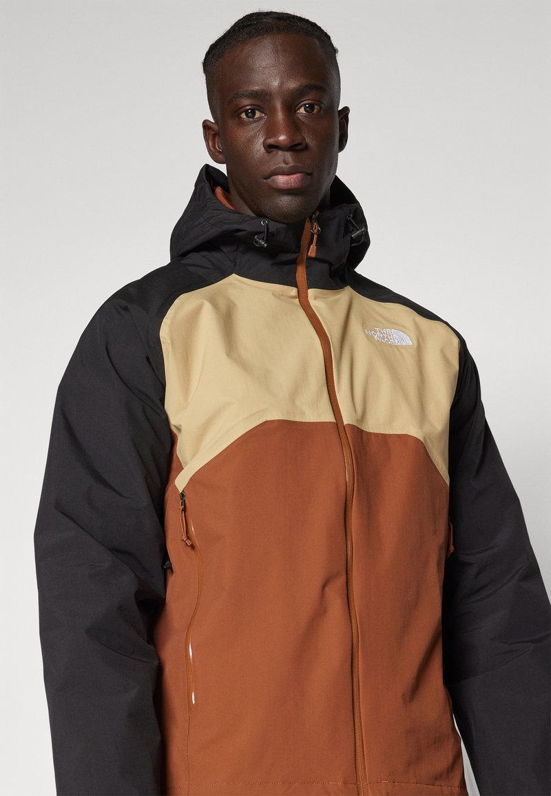 North Face Mens Stratos Jacket Black Lightweight Jackets The North