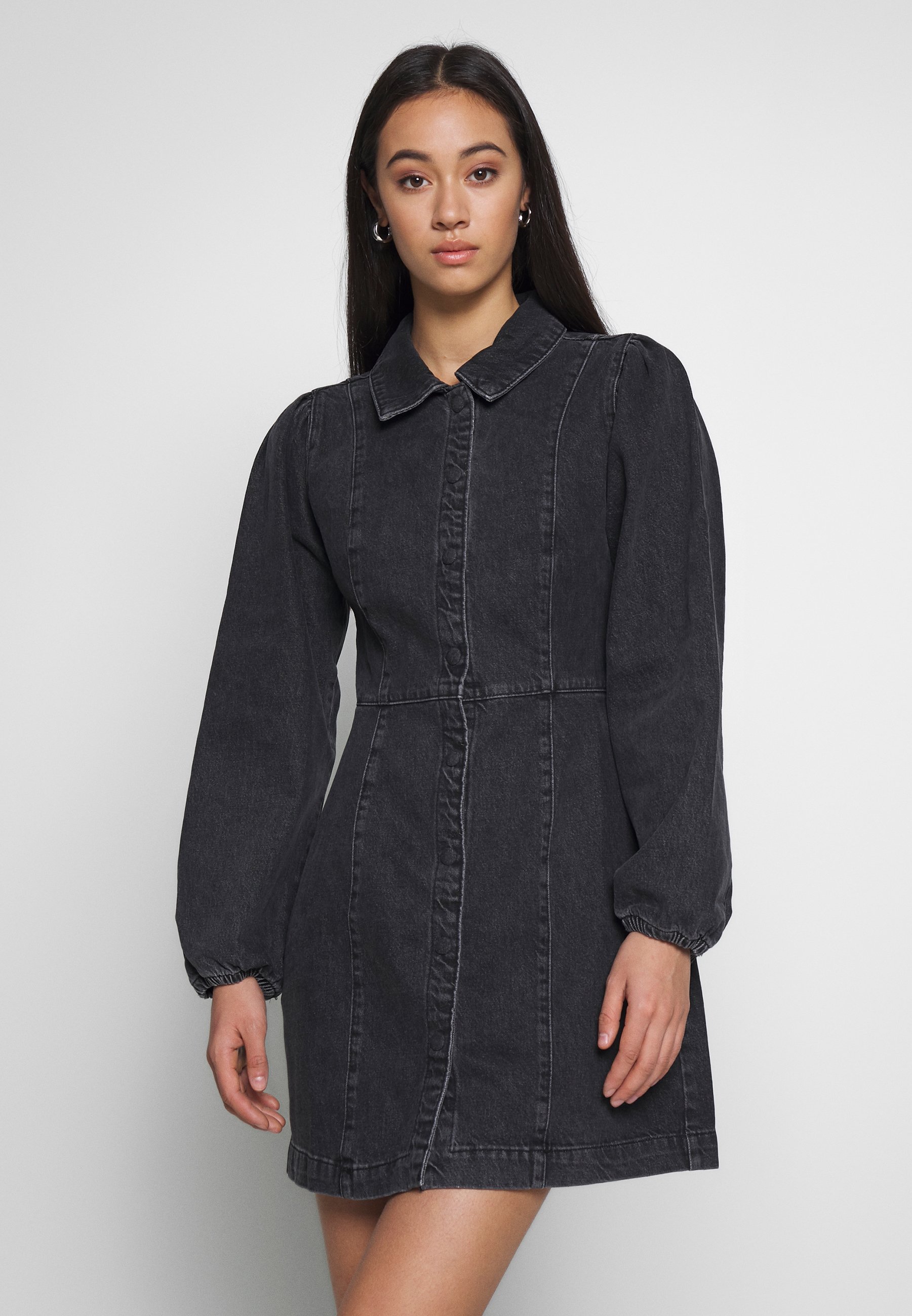 Free People MIA MINI Dongerikjole black Zalando.no Free People MIA MINI - Dongerikjole - blue