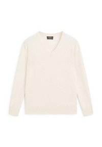 V-NECK  - Jumper - beige