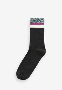 Next ANKLE 4 PACK REGULAR FIT - Șosete - black animal