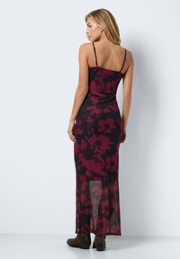 Noisy May ANKLE  - Cocktail φόρεμα / Φόρεμα για πάρτι - black aop:tibetan red aop