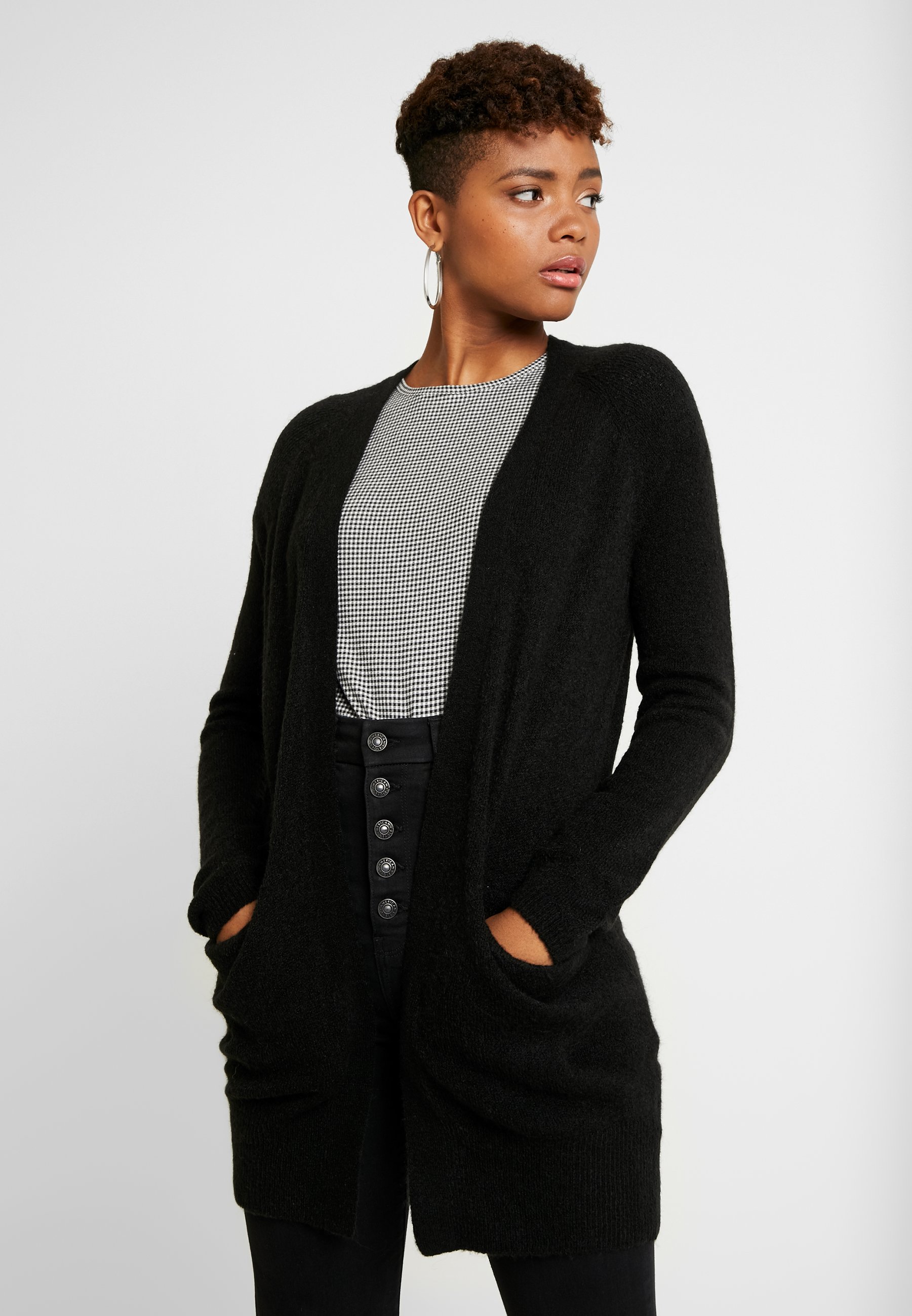 ICHI AMARA - Cardigan - black - Zalando 