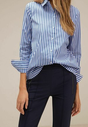 Camicia - mottled dark blue