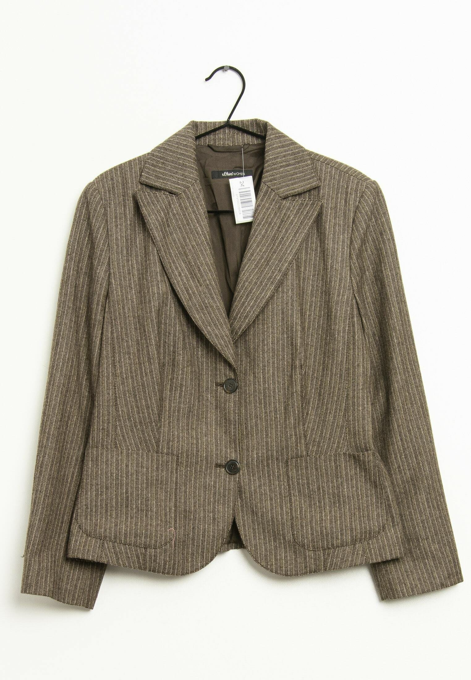 s.Oliver Blazer - brown - (Pre-owned) - Zalando.de s.Oliver Blazer - brown - (Pre-owned) - Zalando.de