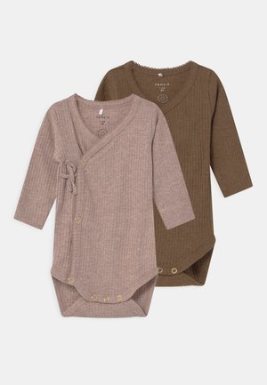 NBFFELLY WRAP 2 PACK - Body - desert palm/sphinx