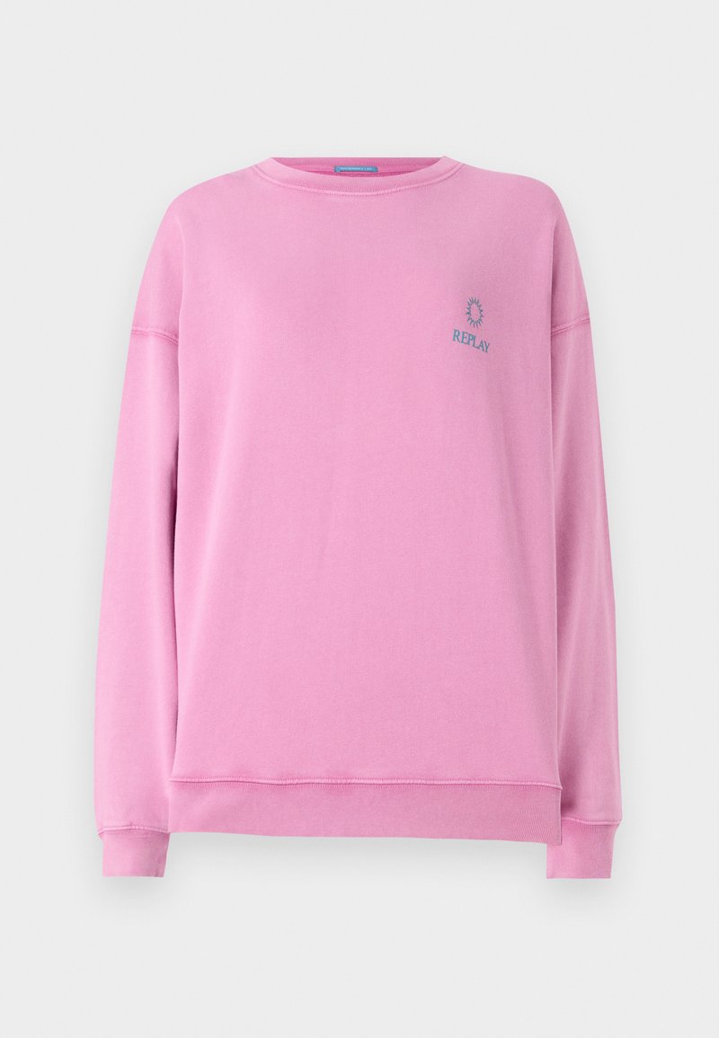 Replay Sweater donkerroze