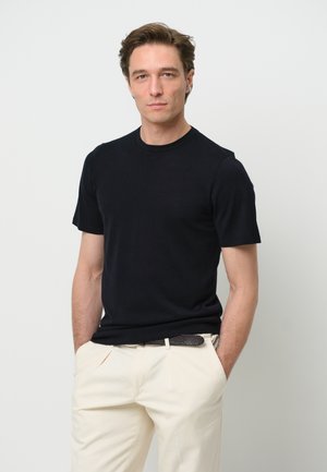 PROFUOMO THE LUXURY BASIC SHORT SLEEVE - T-shirt basic - navy
