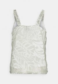 Vero Moda VMKAYA STRAP - Blusa - desert sage lino