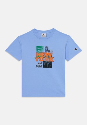 GRAPHIC GALLERY CREW NECK  - T-shirt imprimé - light blue