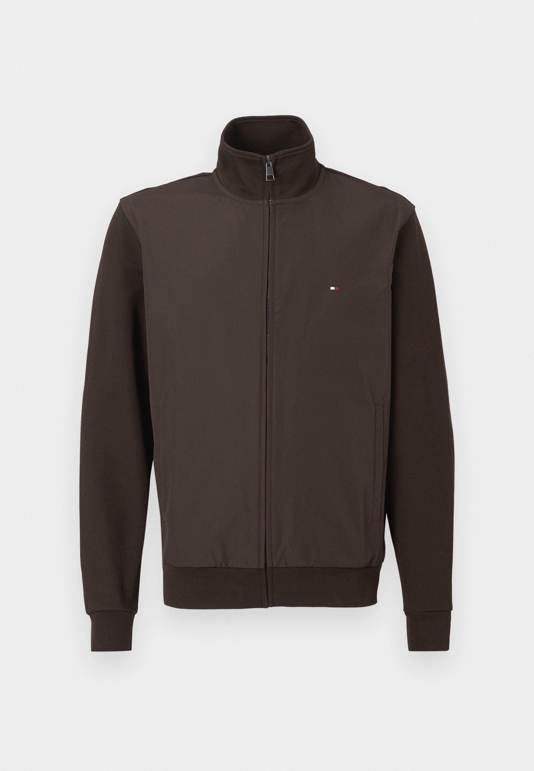 Tommy Hilfiger INTECHNO KNIT FLAG EMBROIDERY ZIP-THRU JUMPER