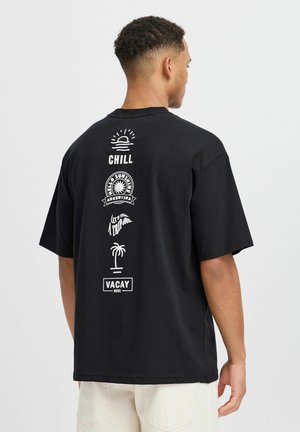 Blend BHJEHON - Print T-shirt - black