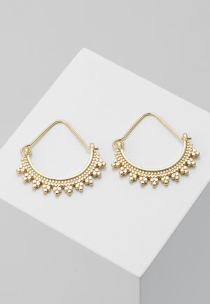 EARRINGS KIKU - Ohrringe - gold-coloured