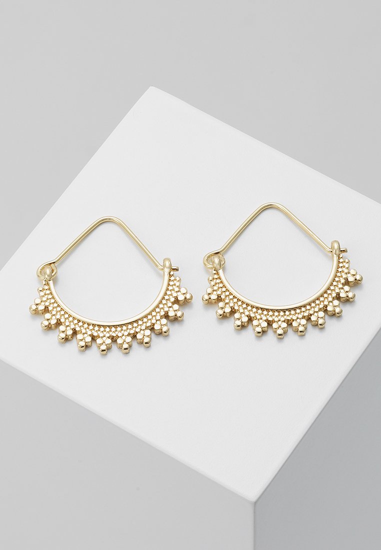 Pilgrim EARRINGS KIKU Boucles d'oreilles goldcoloured/doré