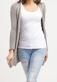 Aaiko Strickjacke - mottled grey