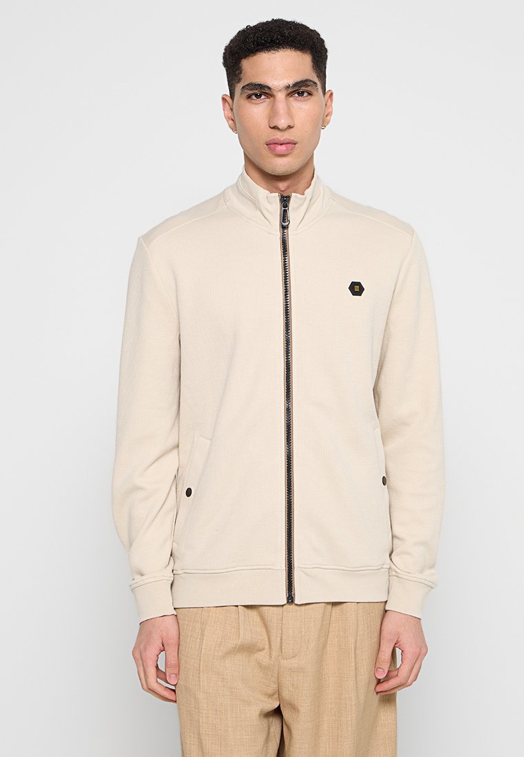 NO EXCESS Sweater met rits beige NO EXCESS Sweater met rits beige