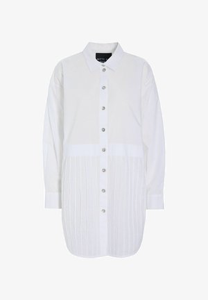 Bitte Kai Rand, CORE COTTON PINTUCKSKJORTE - WHITE - Πουκαμίσα με κουμπιά - white