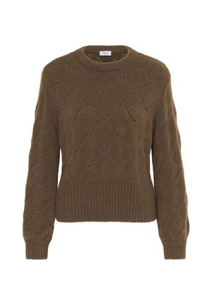 Saint Tropez, TABBATHASZ PULLOVER - Pullover - dark earth melange