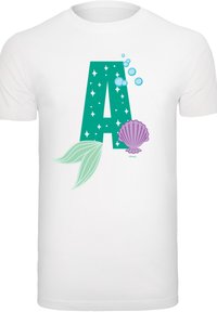 DISNEY ALPHABET A IS FOR ARIELLE DIE MEERJUNGFRAU - Printtipaita - white